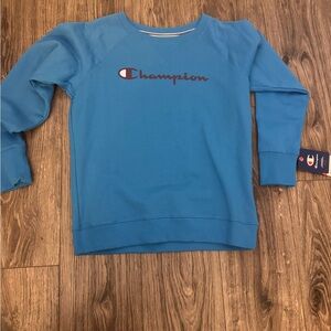 Champion Blue Crewneck Sweatshirt